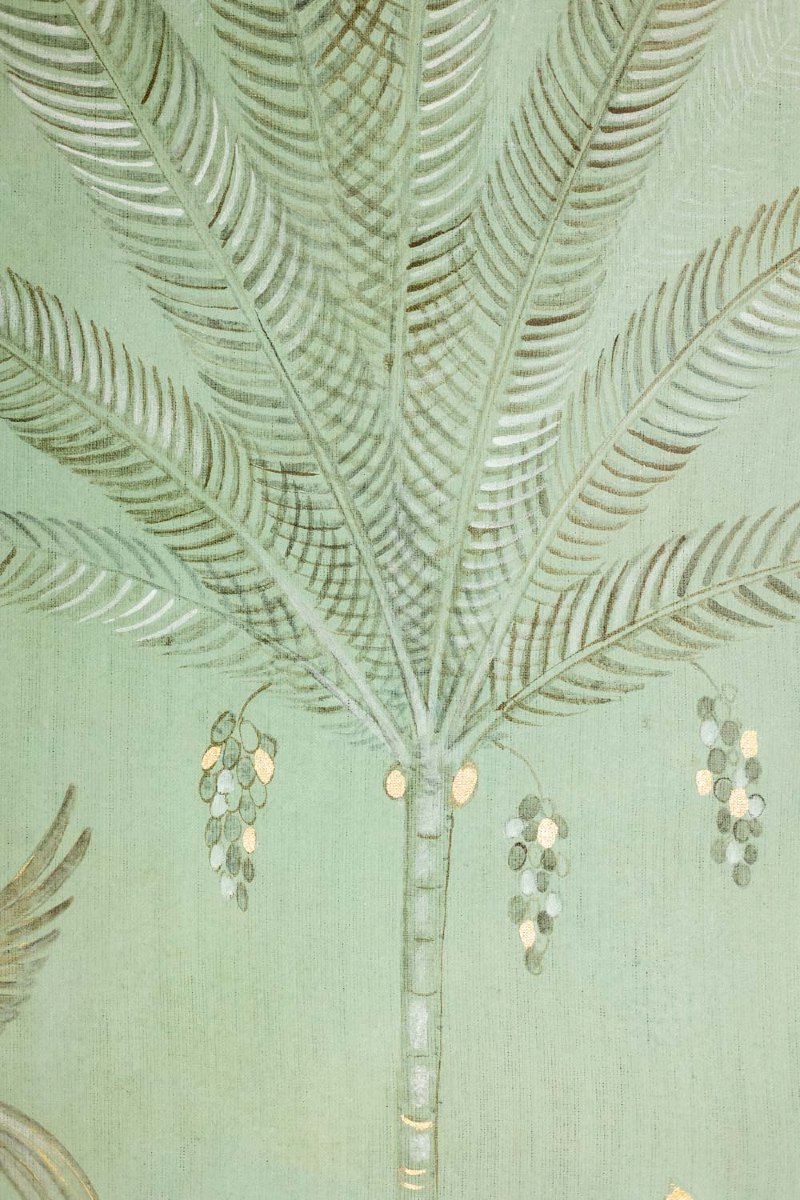 Toile peinte, ou panneau décoratif, Perroquets et oiseau. Contemporain. LS6782B1081-photo-4