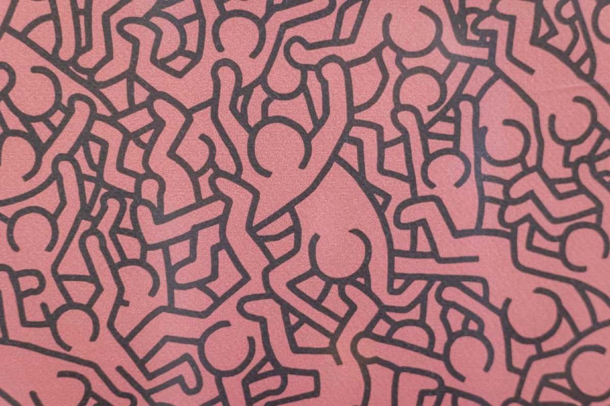 Keith Haring, Sérigraphie, Années 1990. LS6794Q-68Q-photo-3