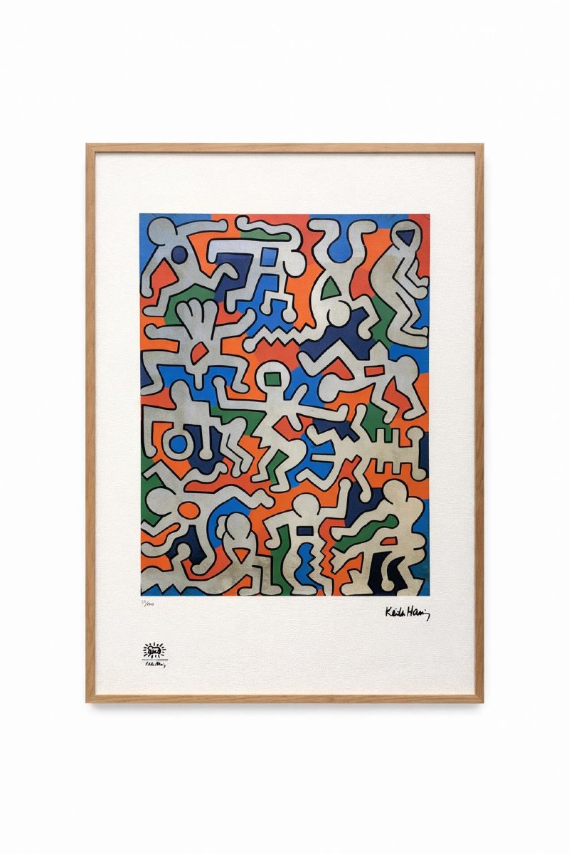 Keith Haring, Silkscreen, 1990s.ls6794o-68o