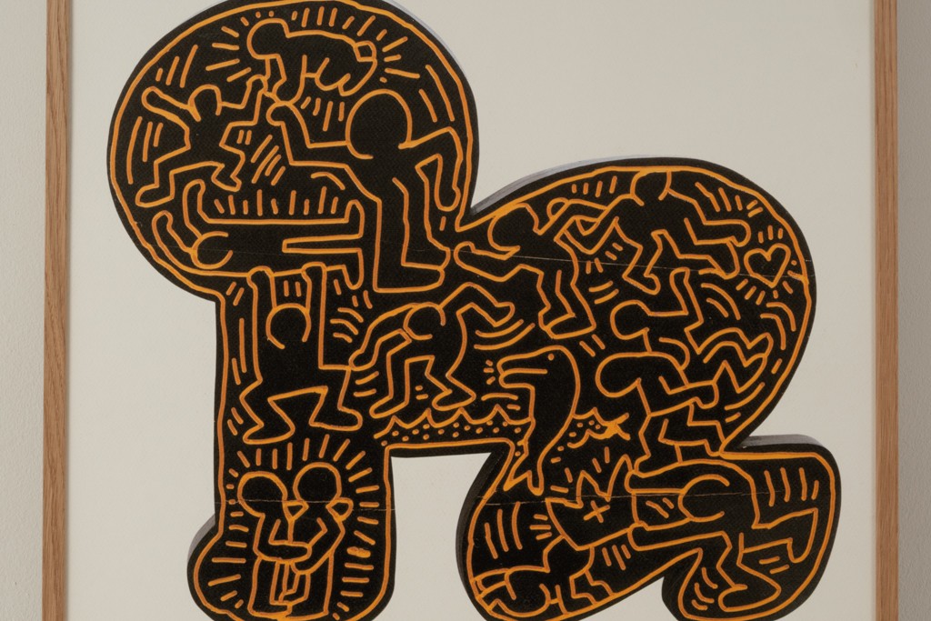 Keith Haring. Sérigraphie en couleurs numérotée. Années 1990 - LS6794L-68L-photo-3