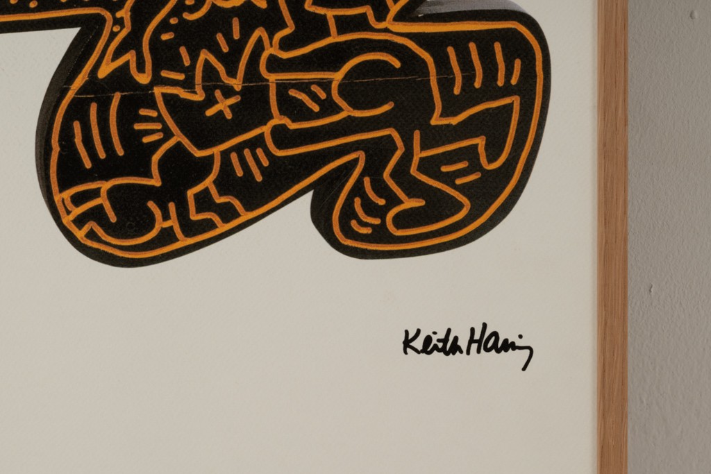 Keith Haring. Sérigraphie en couleurs numérotée. Années 1990 - LS6794L-68L-photo-4