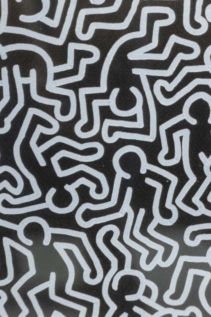 Keith Haring. Color Screenprint Numbered 103/150. 1990s. Ls6794p-68p-photo-2