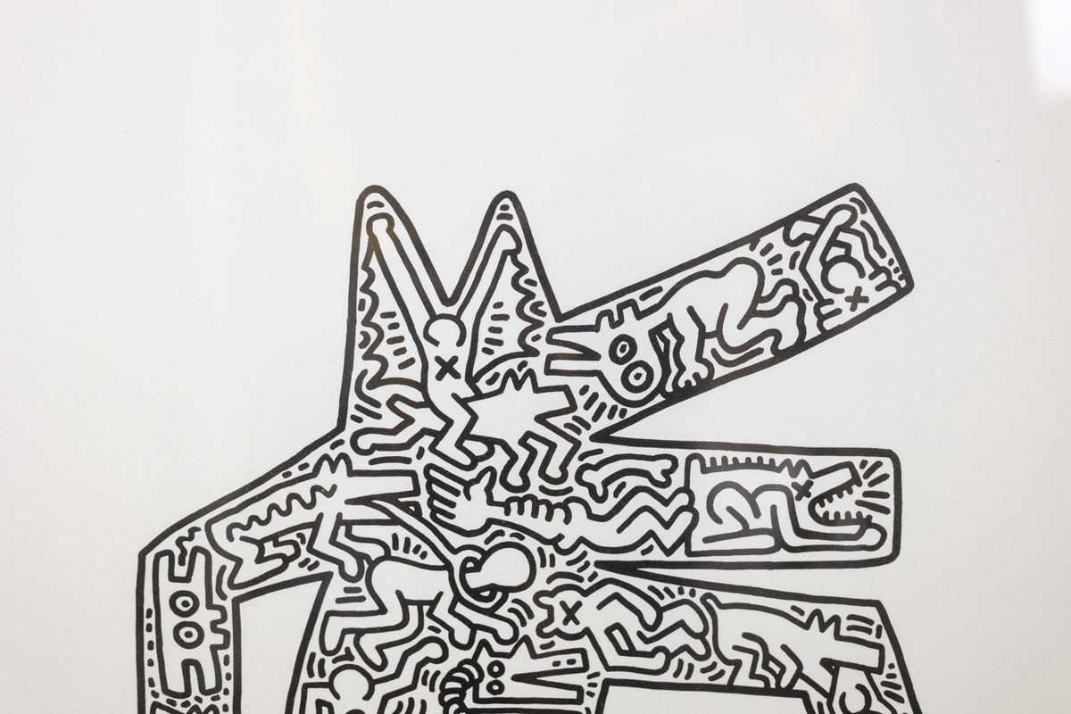 Keith Haring, Sérigraphie, Années 1990. LS6794R-68R-photo-2