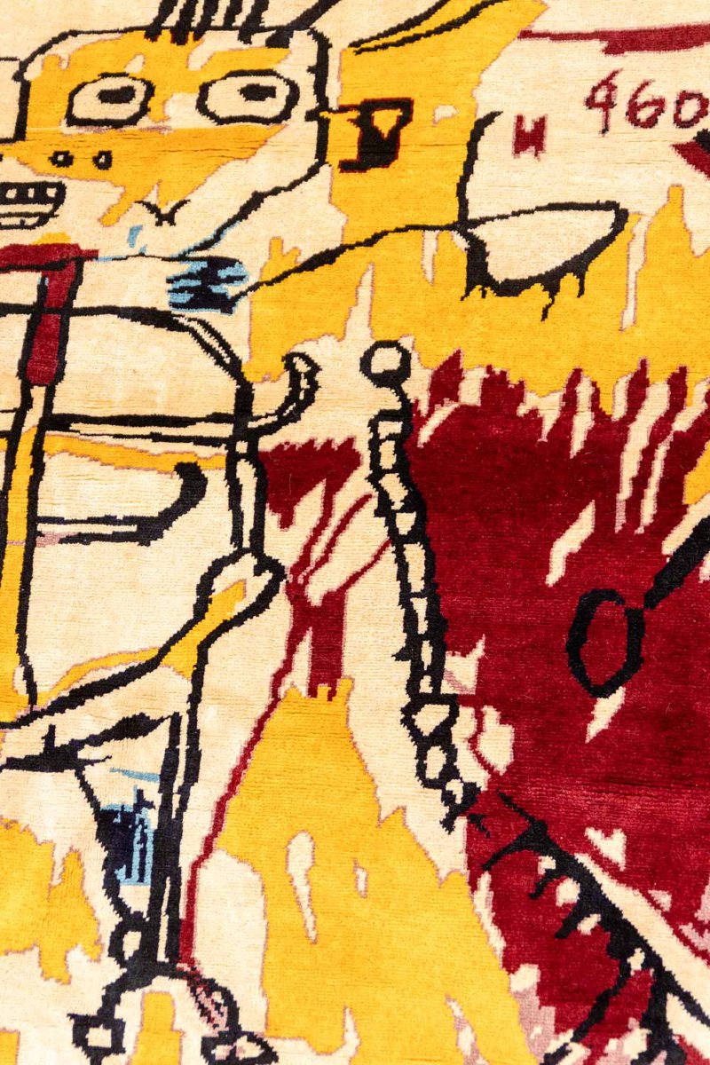 Handwoven Tapestry Inspired By Jean-michel Basquiat. 2026 Ls68053601-photo-1