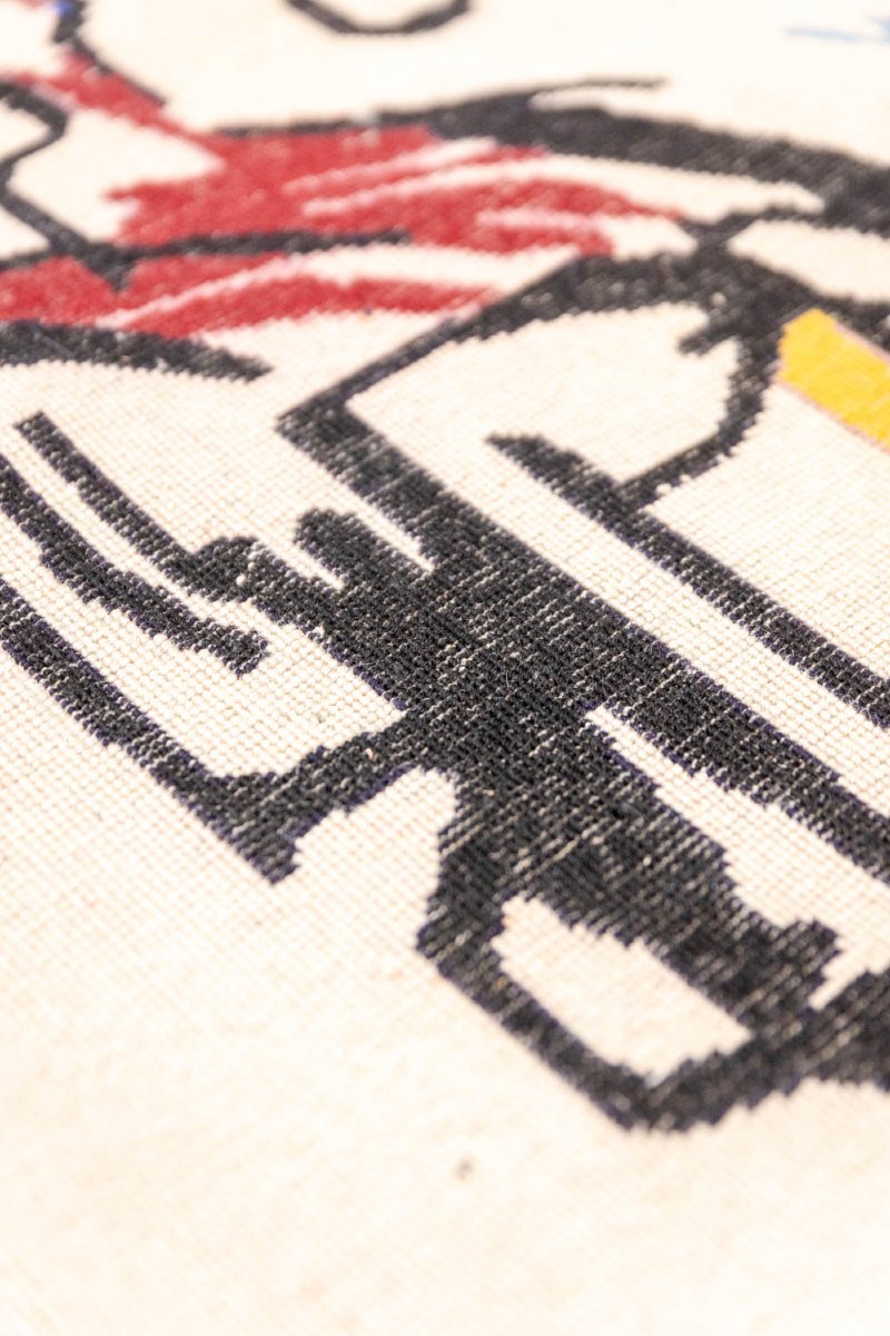 Handwoven Tapestry Inspired By Jean-michel Basquiat. 2026 Ls68053601-photo-4