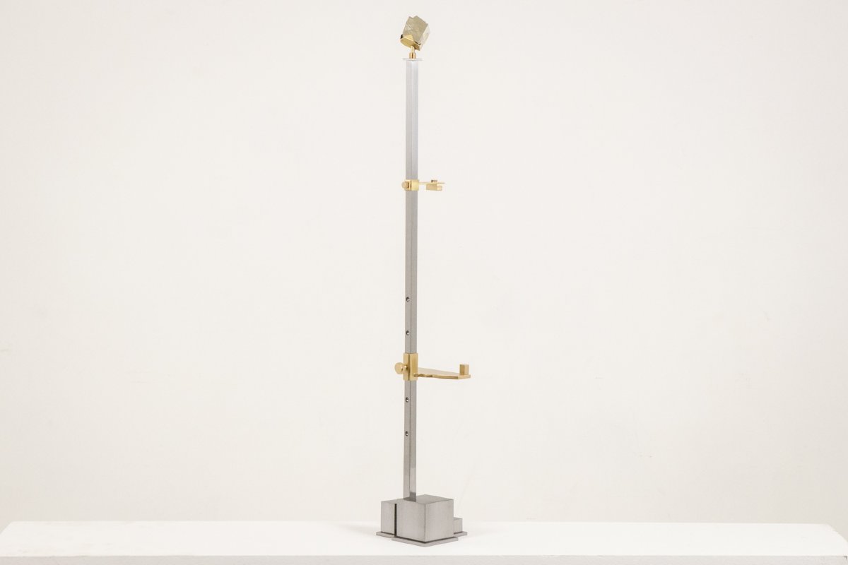 Metal, Bronze, And Pyrite. Contemporary Artwork. Ls6857807f-photo-2