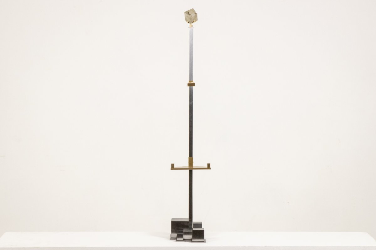 Metal, Bronze, And Pyrite. Contemporary Artwork. Ls6857807f-photo-3