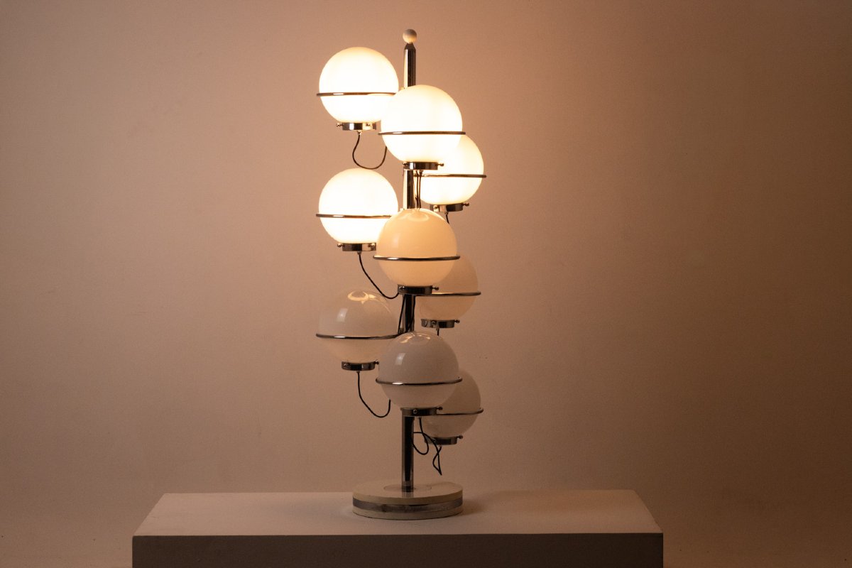 Gino Sarfatti For Arteluce. 9-light Floor Lamp. 1960s. Ls6877909m-photo-3