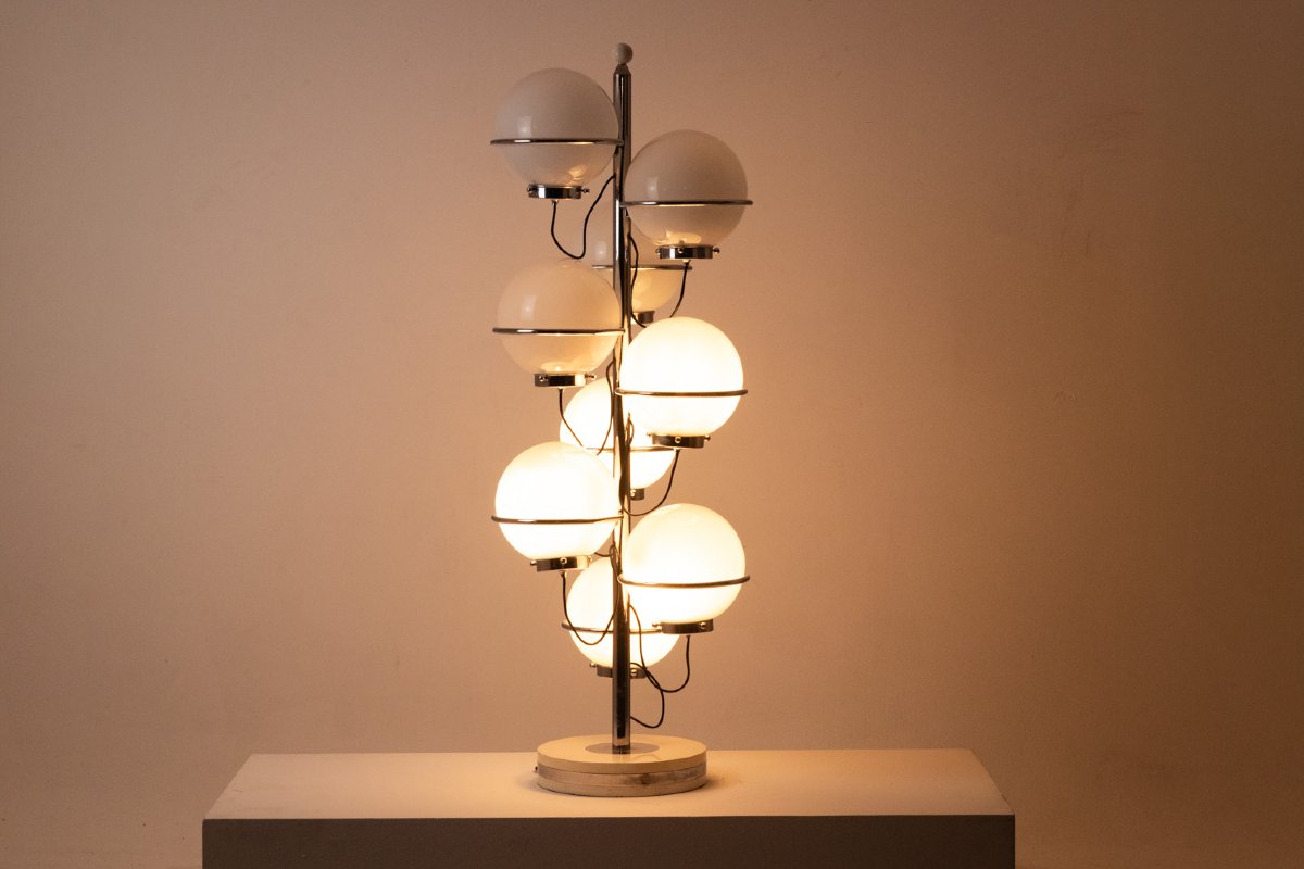 Gino Sarfatti For Arteluce. 9-light Floor Lamp. 1960s. Ls6877909m-photo-4