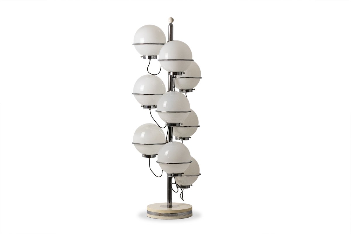 Gino Sarfatti For Arteluce. 9-light Floor Lamp. 1960s. Ls6877909m