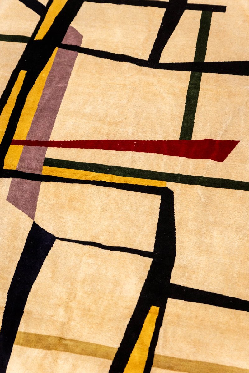 Handwoven Wool Tapestry With A Colorful Geometric Pattern. 2026.ls68064805-photo-3