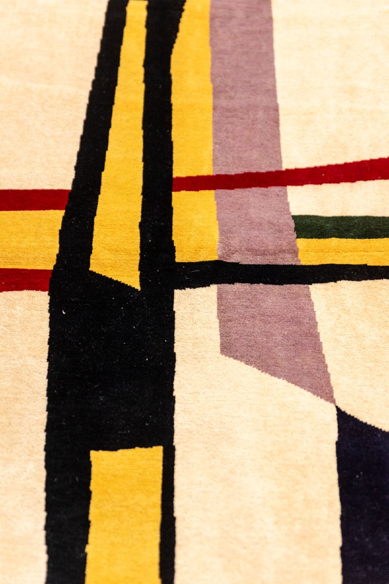 Handwoven Wool Tapestry With A Colorful Geometric Pattern. 2026.ls68064805-photo-4