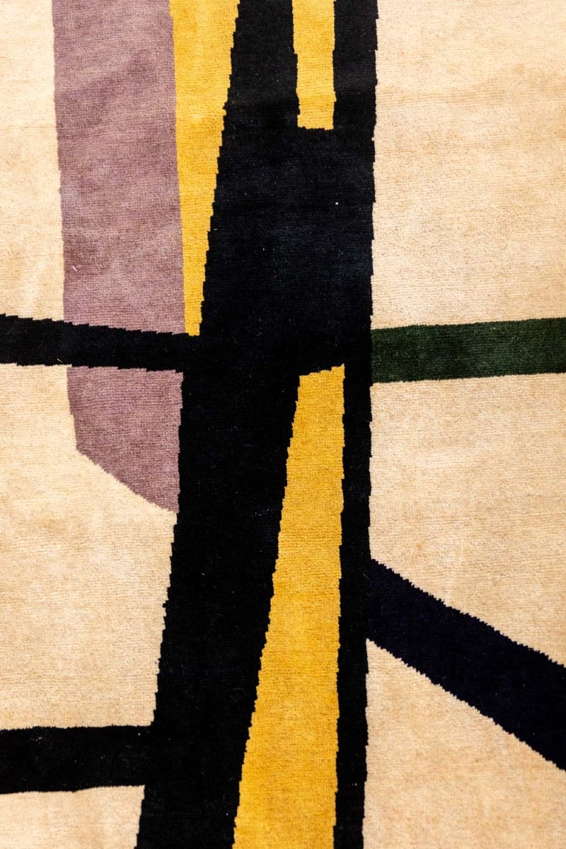 Handwoven Wool Tapestry With A Colorful Geometric Pattern. 2026.ls68064805-photo-3