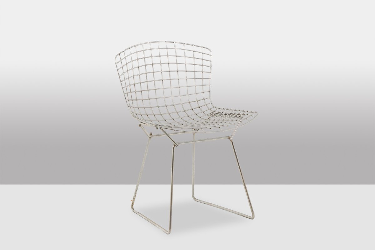 Harry Bertoia For Knoll. Set Of 5 Chairs. 1970s. Ls6721-photo-2
