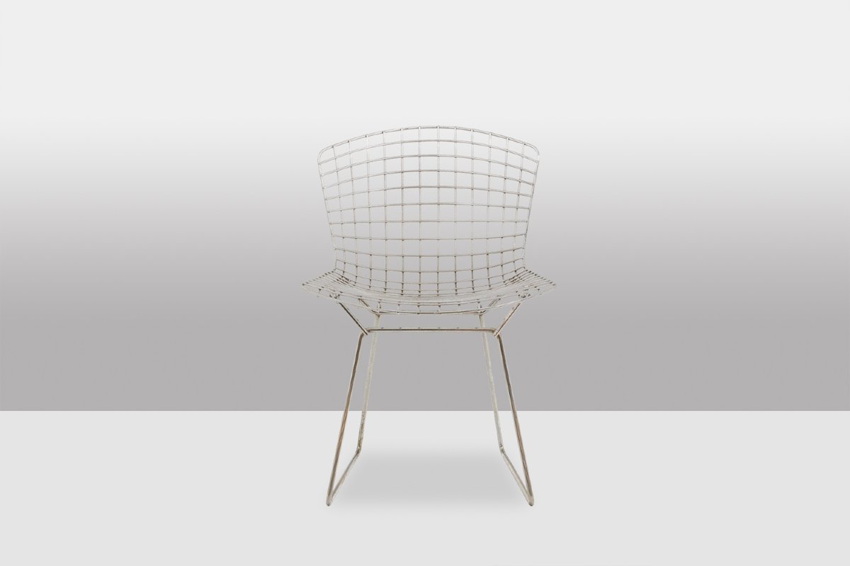 Harry Bertoia For Knoll. Set Of 5 Chairs. 1970s. Ls6721-photo-3