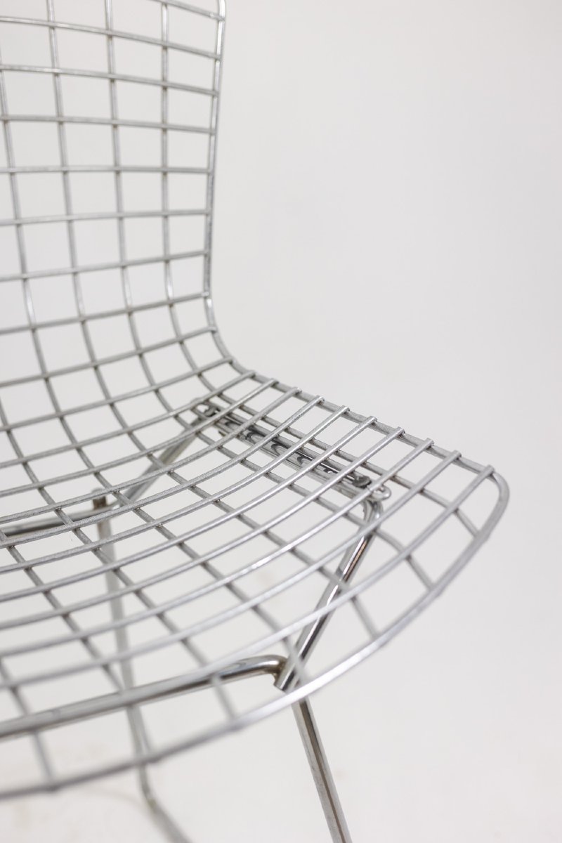 Harry Bertoia For Knoll. Set Of 5 Chairs. 1970s. Ls6721-photo-3