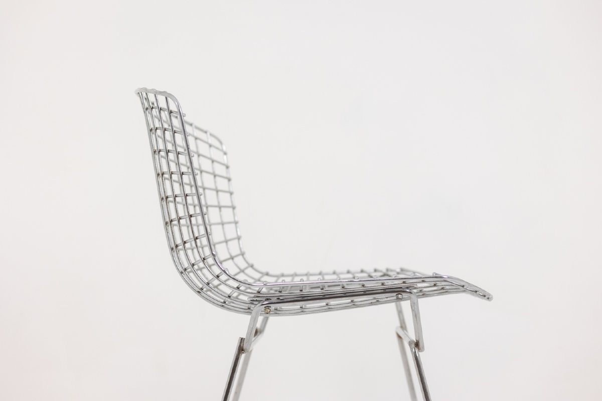 Harry Bertoia For Knoll. Set Of 5 Chairs. 1970s. Ls6721-photo-5