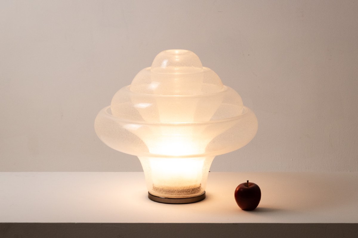 Carlo Nason. “lotus” Glass Lamp. Italy, Circa 1980. Ls64101309m-photo-2