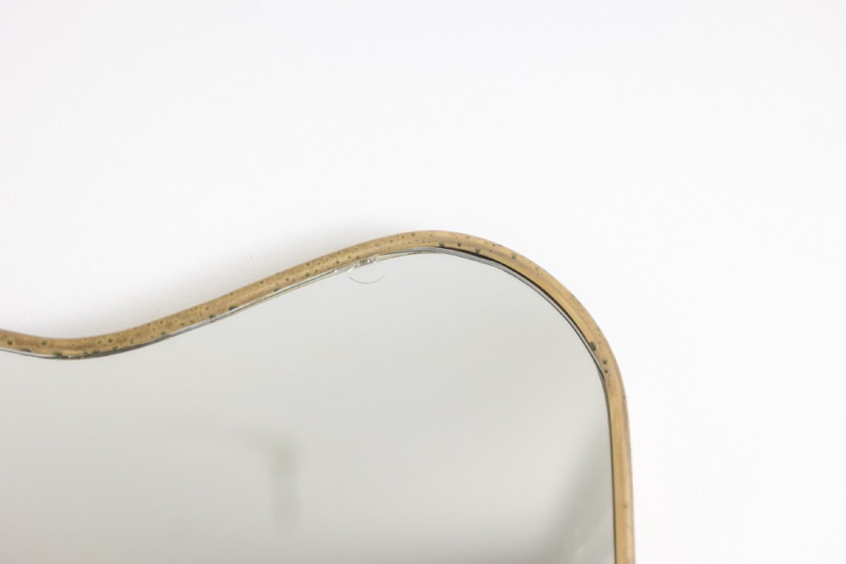 Mirror With A Gilded Brass Frame. 1980s Ls6777c975/1-photo-1