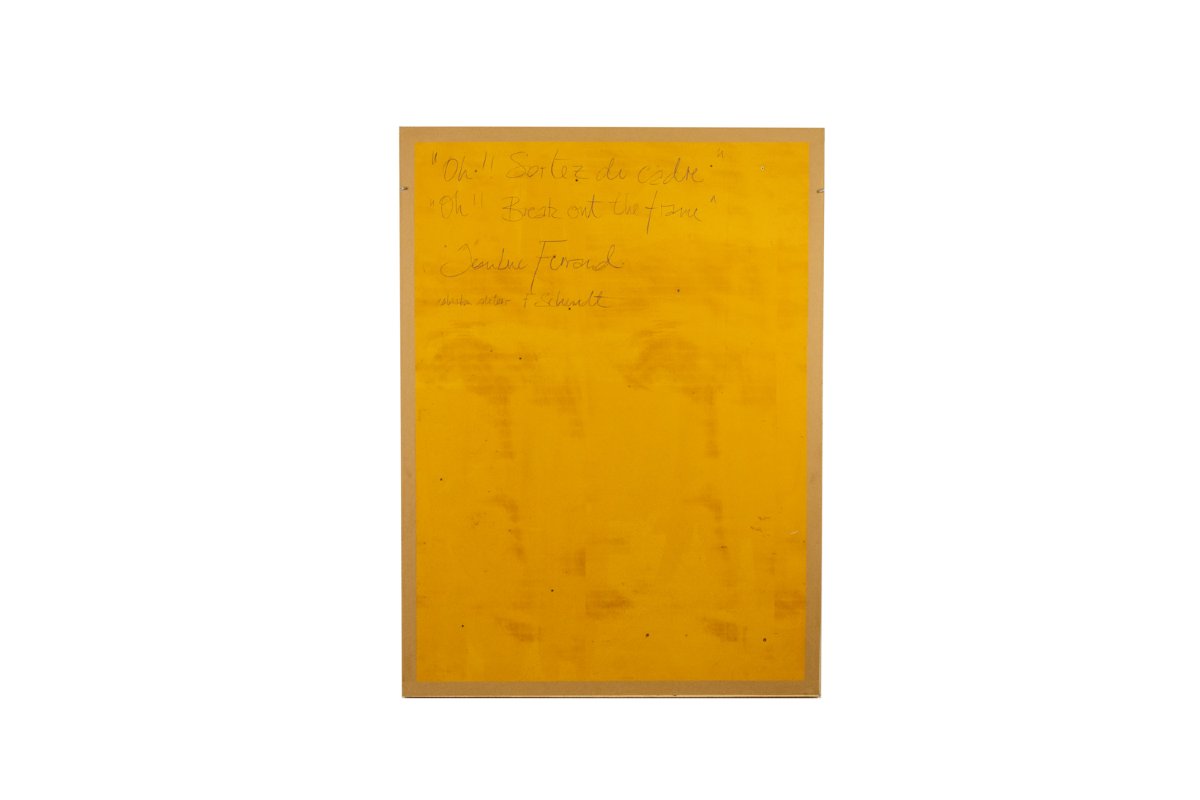 Panneau en bas-relief « Oh! Sortez du cadre ! ». Contemporain. LS68253002-photo-3