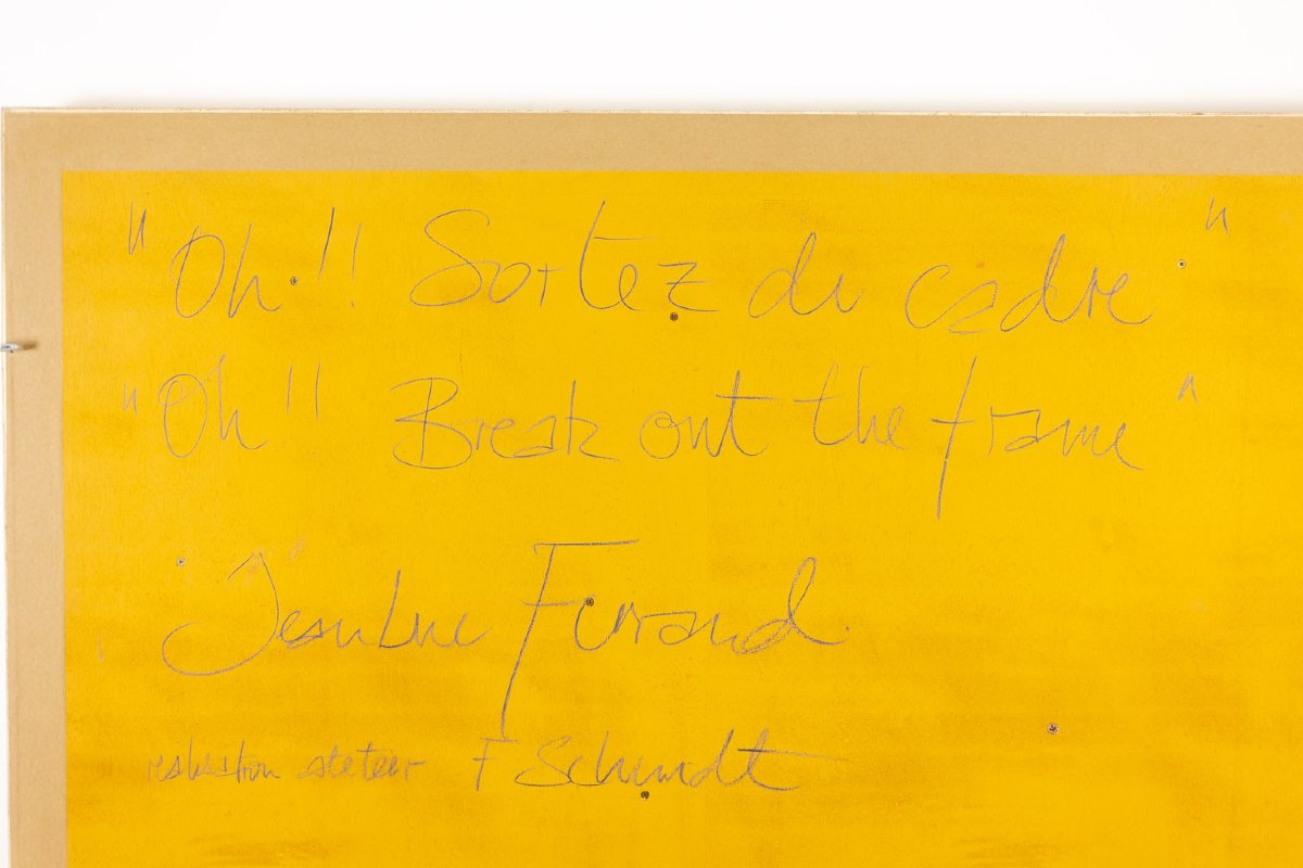 Panneau en bas-relief « Oh! Sortez du cadre ! ». Contemporain. LS68253002-photo-4