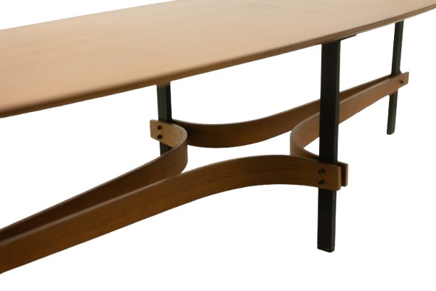 Guglielmo Ulrich. Oval Coffee Table In Light Teak. 1950s–60s. Ls6840788-photo-1