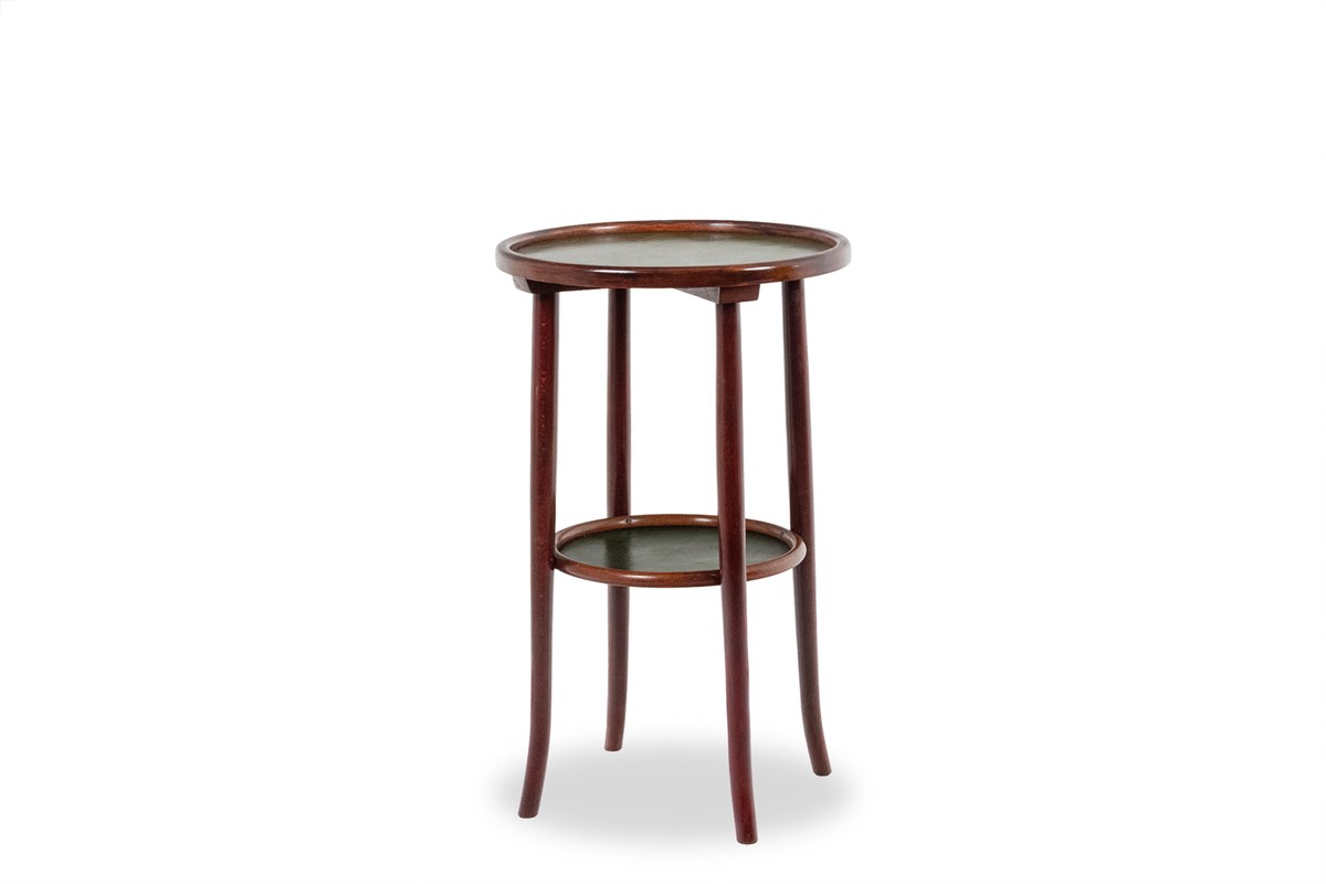 Thonet. Pair Of Two-tiered Side Tables In Stained Beech. Circa 1900.ls5914334-photo-6