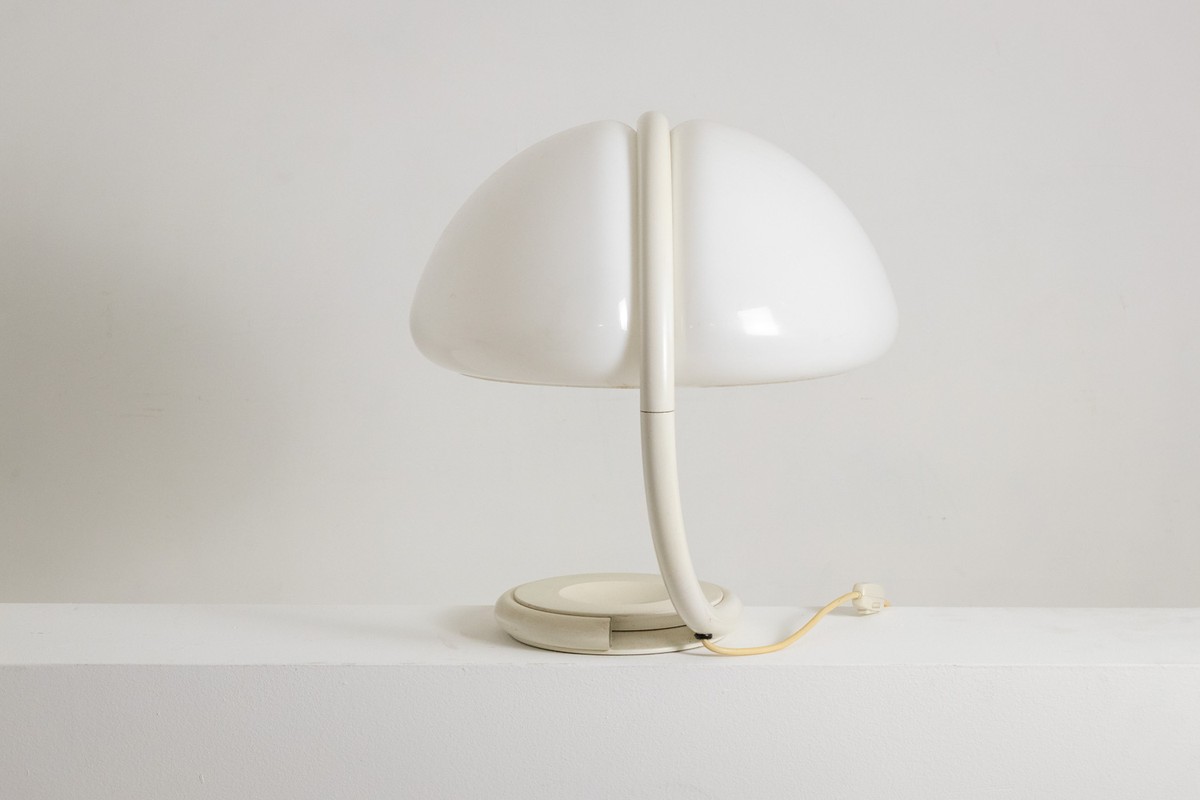 Elio Martinelli. “serpente” Table Lamp In White. 1960s–70s.ls6945709-photo-3