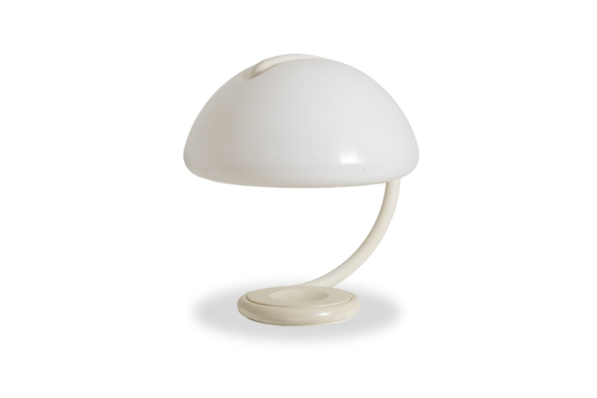 Elio Martinelli. “serpente” Table Lamp In White. 1960s–70s.ls6945709
