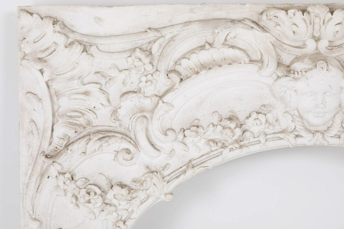 Louis XV Style Woodwork Manner Stucco Panel, 1970’s - Ls3916161-photo-4