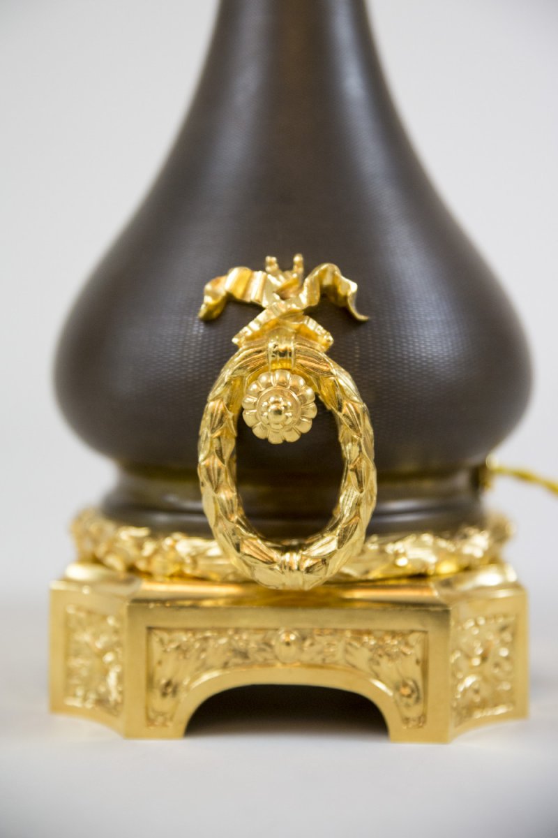 Maison Gagneau, Pair Of Louis XVI Style Lamps, Circa 1880 - Ls41741121-photo-4