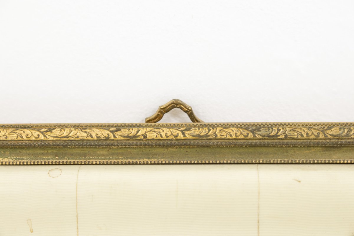 Louis XIV Style Photo Frame In Ivory And Gilt Bronze, Circa 1900 -  Op443201-photo-4