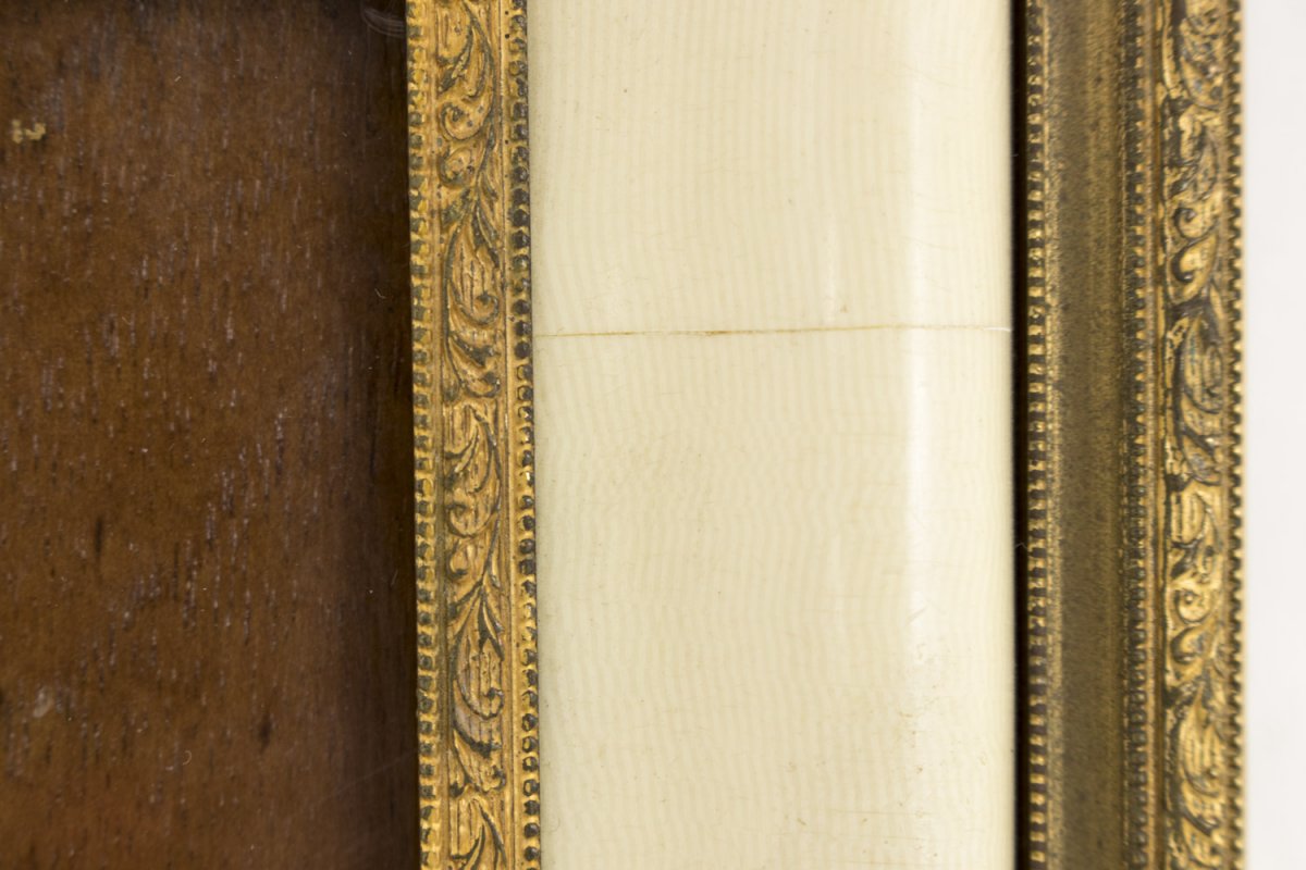 Louis XIV Style Photo Frame In Ivory And Gilt Bronze, Circa 1900 -  Op443201-photo-1