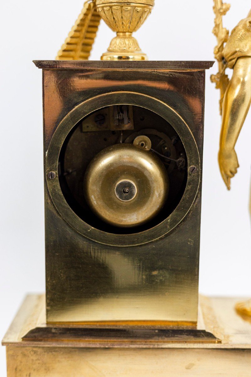Clock In Gilt Bronze, Empire Period - Ls4385901-photo-7