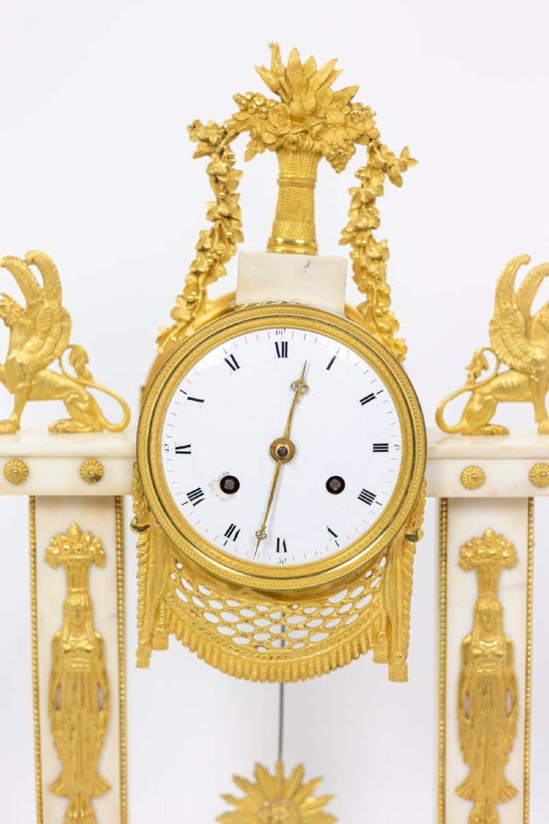 Portico Clock, Directoire Period - Op484601-photo-2