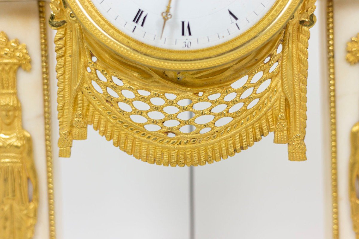 Portico Clock, Directoire Period - Op484601-photo-3