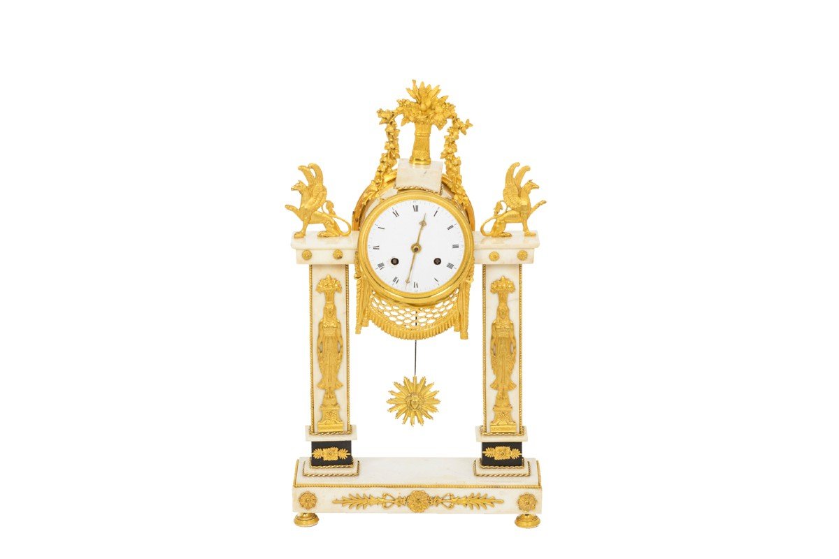 Portico Clock, Directoire Period - Op484601