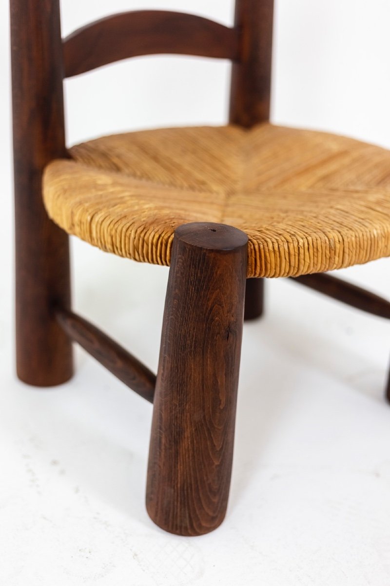 Pair Of Straw Chairs, 1940's - Ls4543331-photo-5