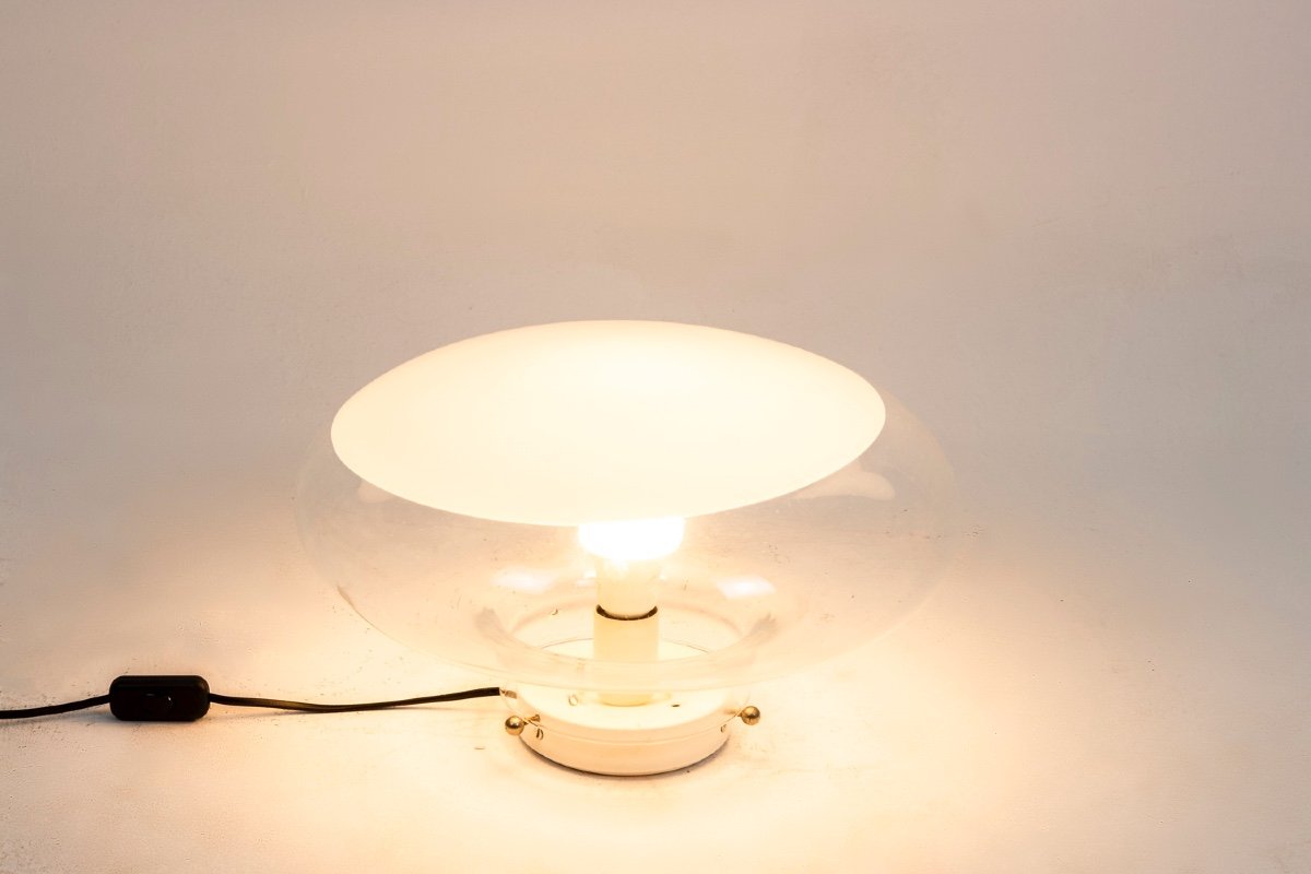 Roberto Pamio, Lampe En Verre, Années 1960, Ls4619201-photo-2