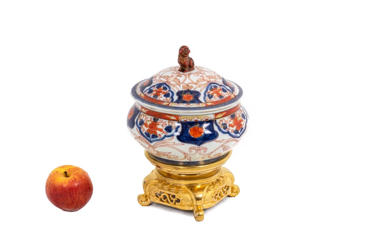 Perfume Burner In Imari Porcelain, Circa 1880, Ls4590221-photo-3
