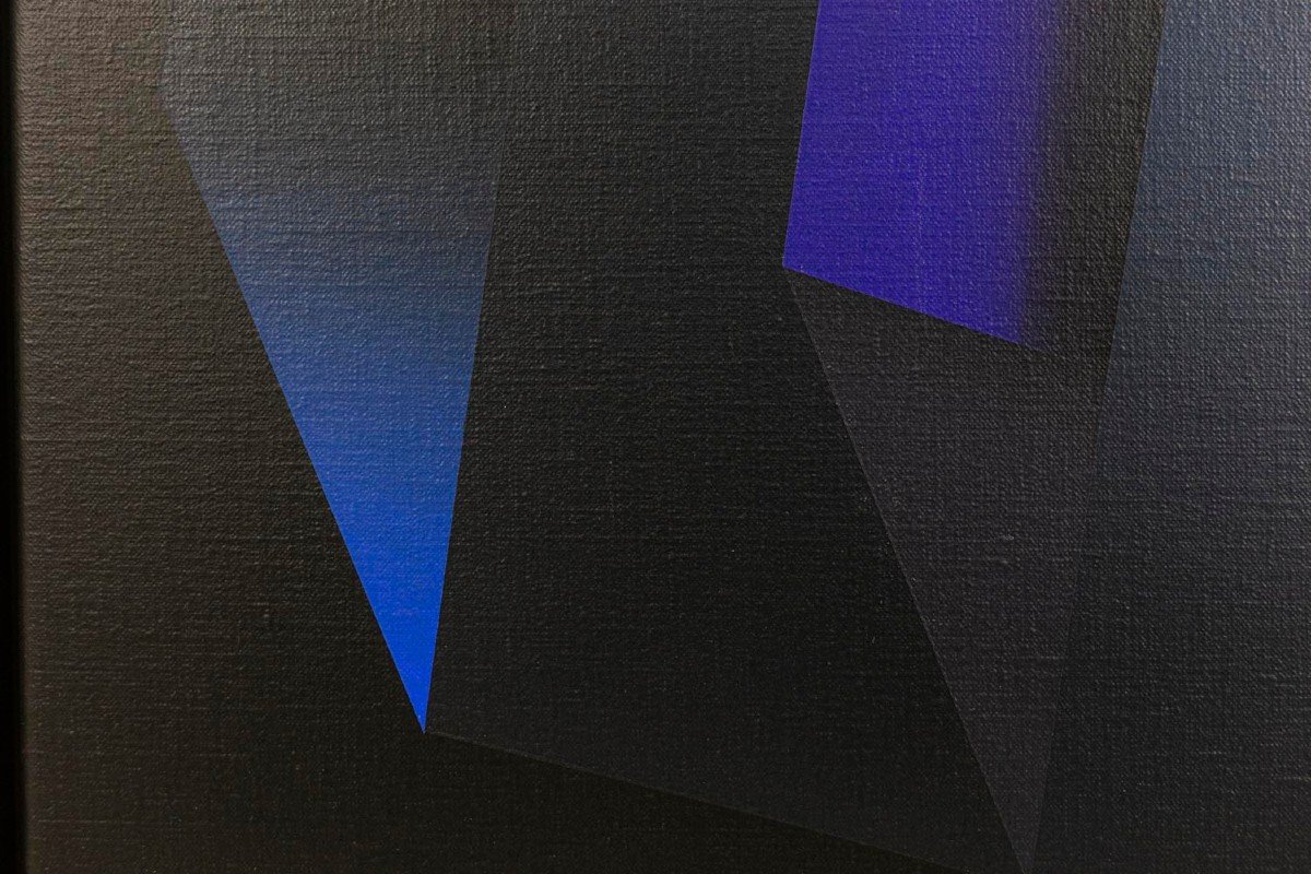 Arthur Dorval, Tableau « Éclosion géométrique », 2020, LS47841251-photo-2