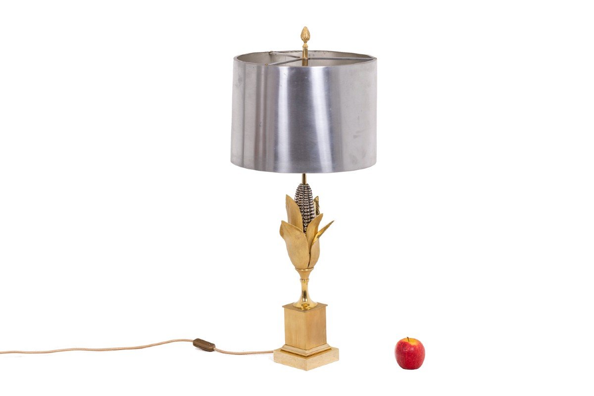 Maison Charles, Lampe En Bronze, Années 1970, Ls4757571-photo-7