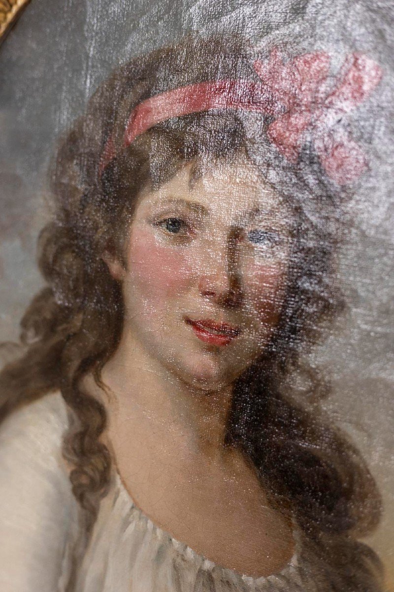 Directoire Period Portrait Of A Young Woman, Circa 1800, Ls51621004-photo-2