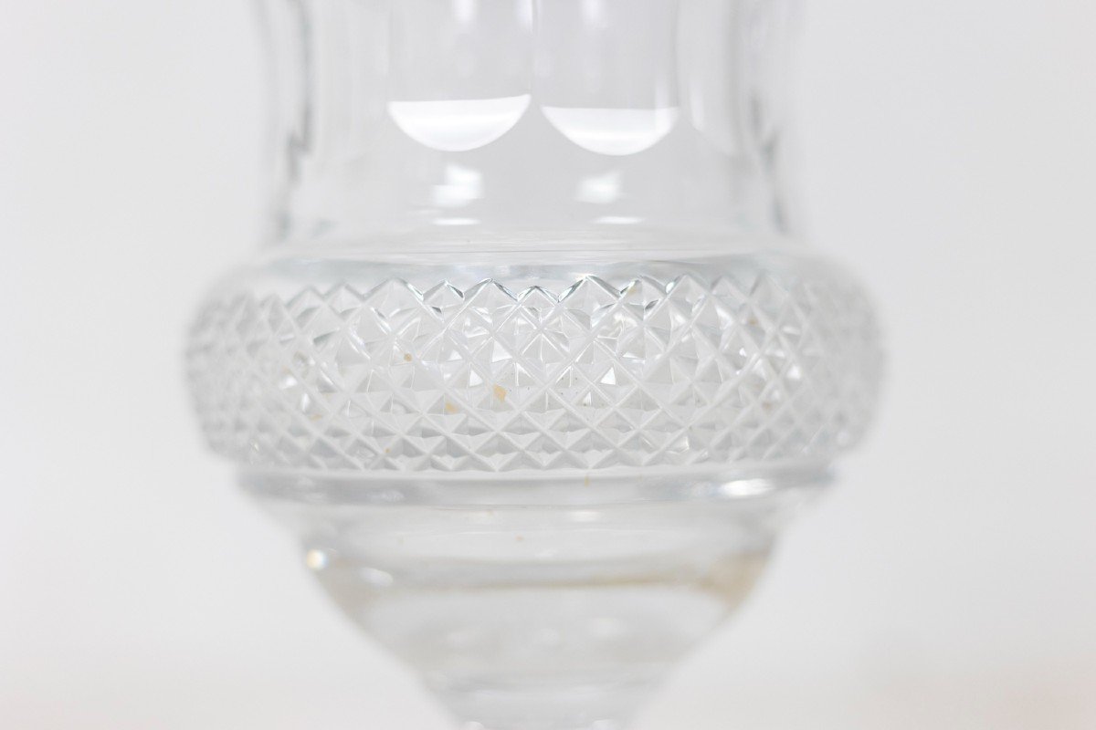 Vase In Crystal In Medici Shaped, Twentieth Century, Ls5288301a-photo-2