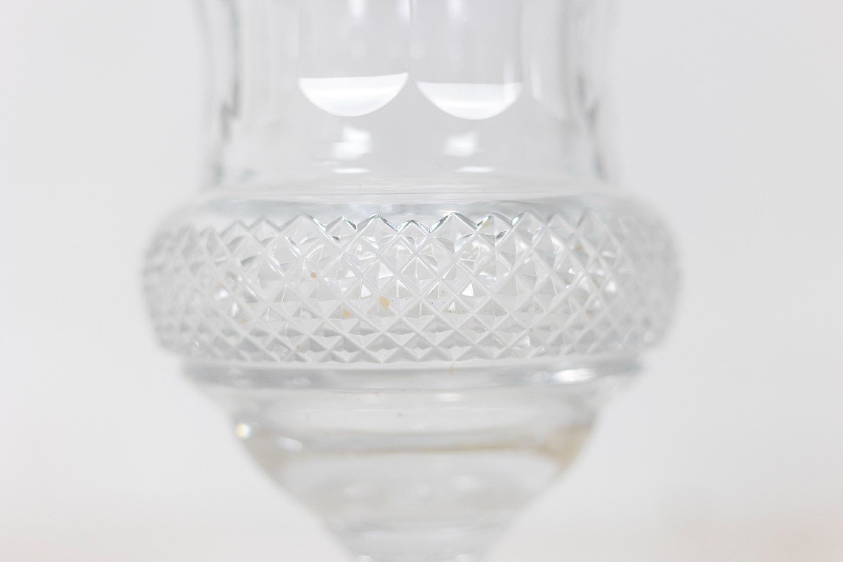 Vase In Crystal In Medici Shaped, Twentieth Century, Ls5288301a-photo-2