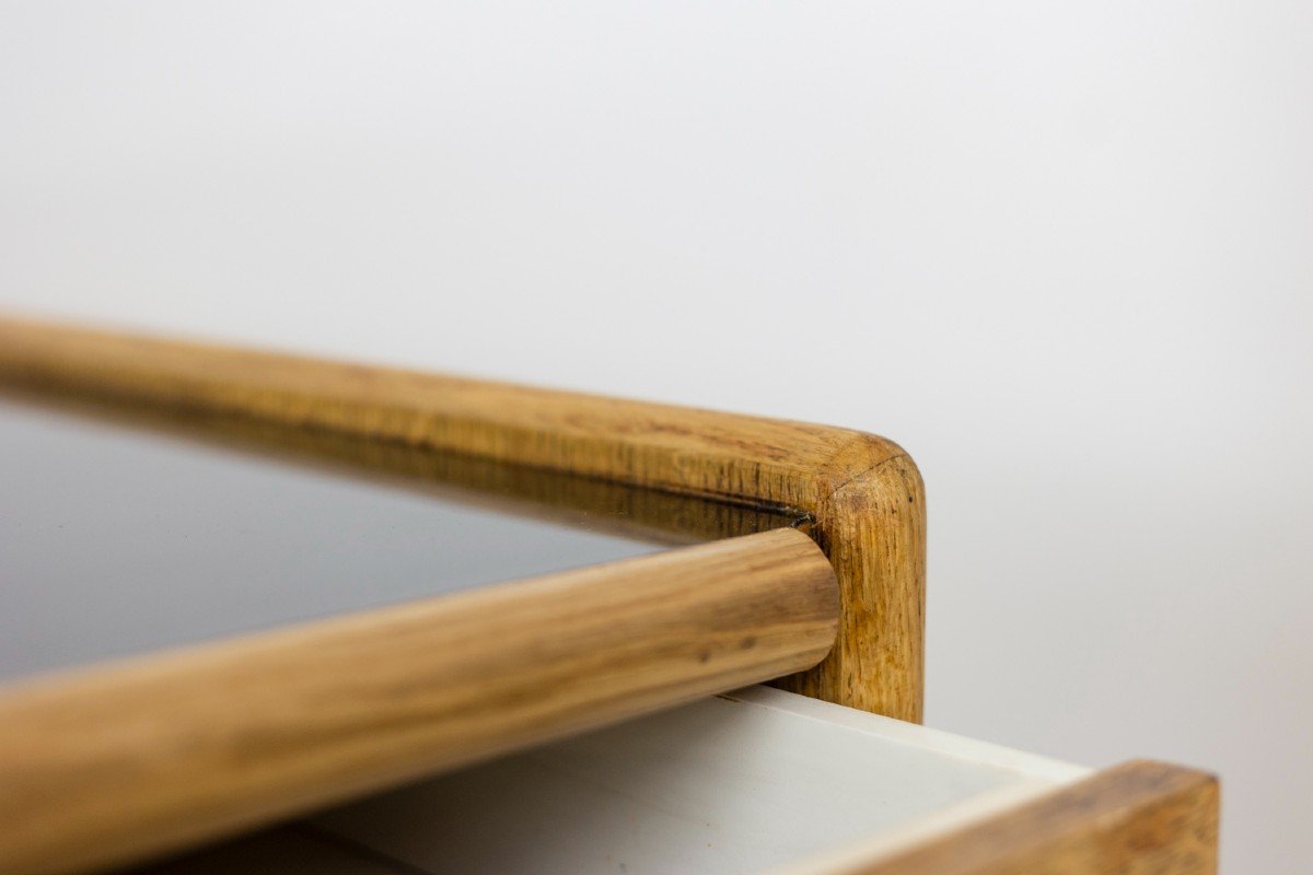 Desk In Oak, 1970s, Ls514113001a-photo-7