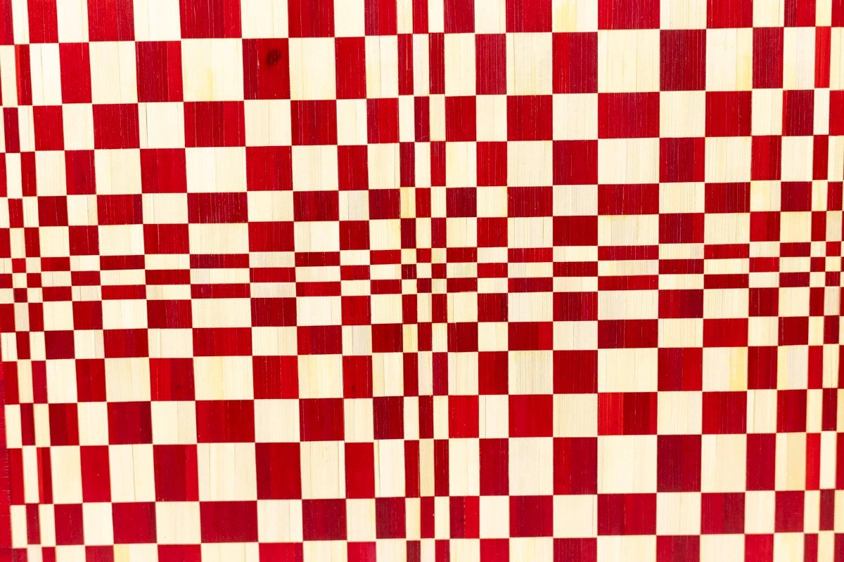 Kinetic Straw Marquetry Panel, Contemporary Work, Ls5228451c-photo-4