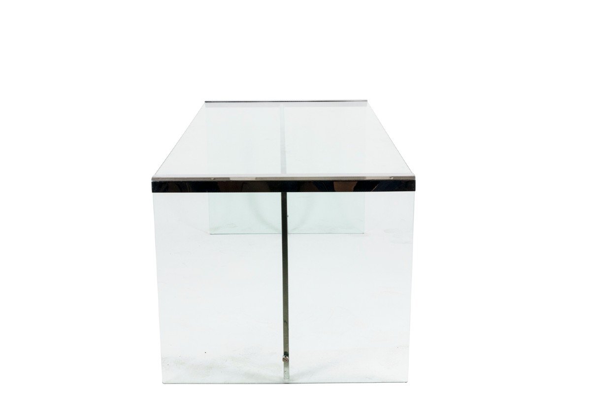 Gallotti&radice, Desk In Glass, 1970s, Ls5293483a-photo-2