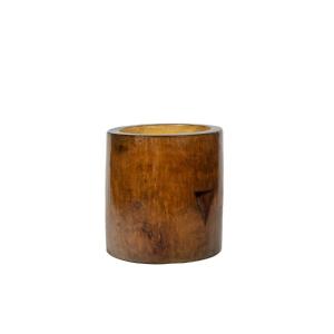 Mortar, Or Empty-pocket, In Fruit Wood, 1950s, Ls5678410b