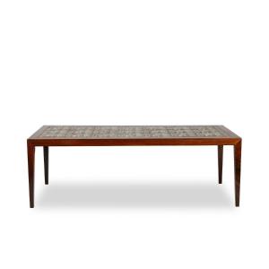 Royal Copenhagen Denmark. Rosewood Coffee Table. 1960s.